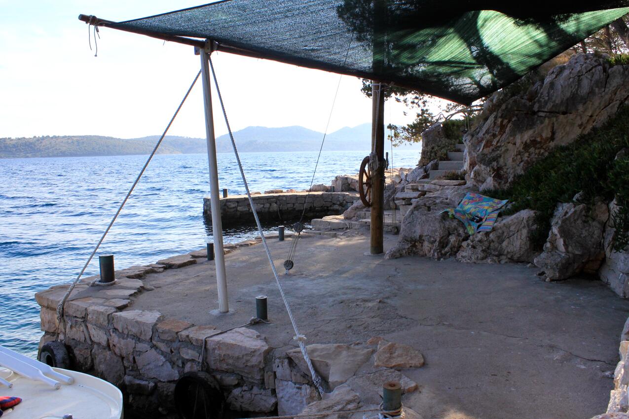 La spiaggia più vicina - Casa dei pescatori accanto al mare Lavdara, Isola Lunga - Dugi otok