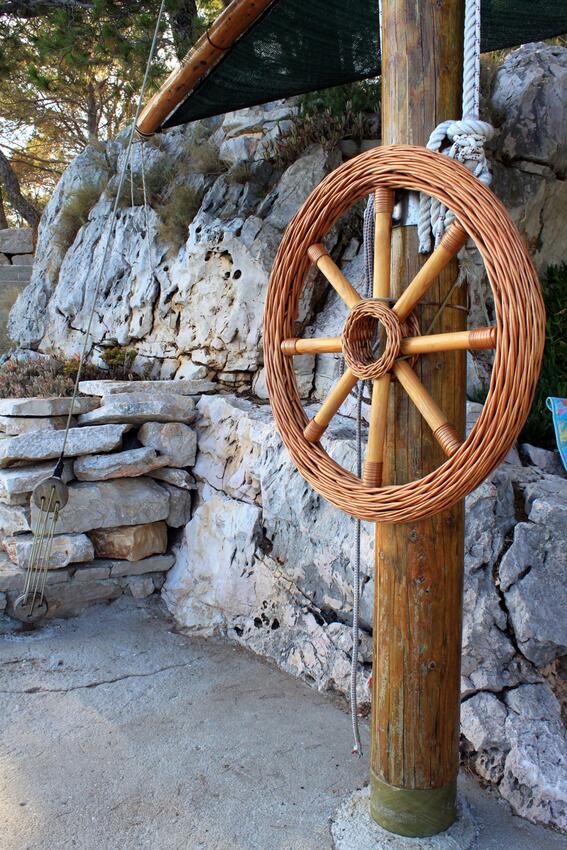 La spiaggia più vicina - Casa dei pescatori accanto al mare Lavdara, Isola Lunga - Dugi otok