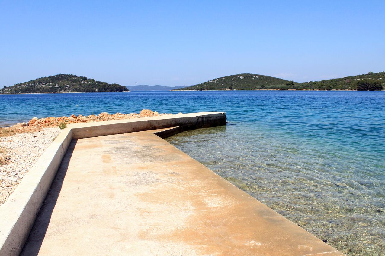 Legközelebbi strand - Apartmanok a tenger mellett Luka, Dugi otok