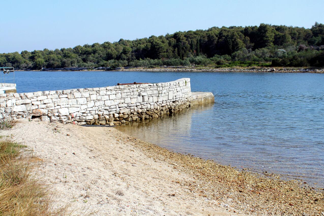 Nächster Strand - Ferienhaus am Meer Veli Rat, Dugi otok