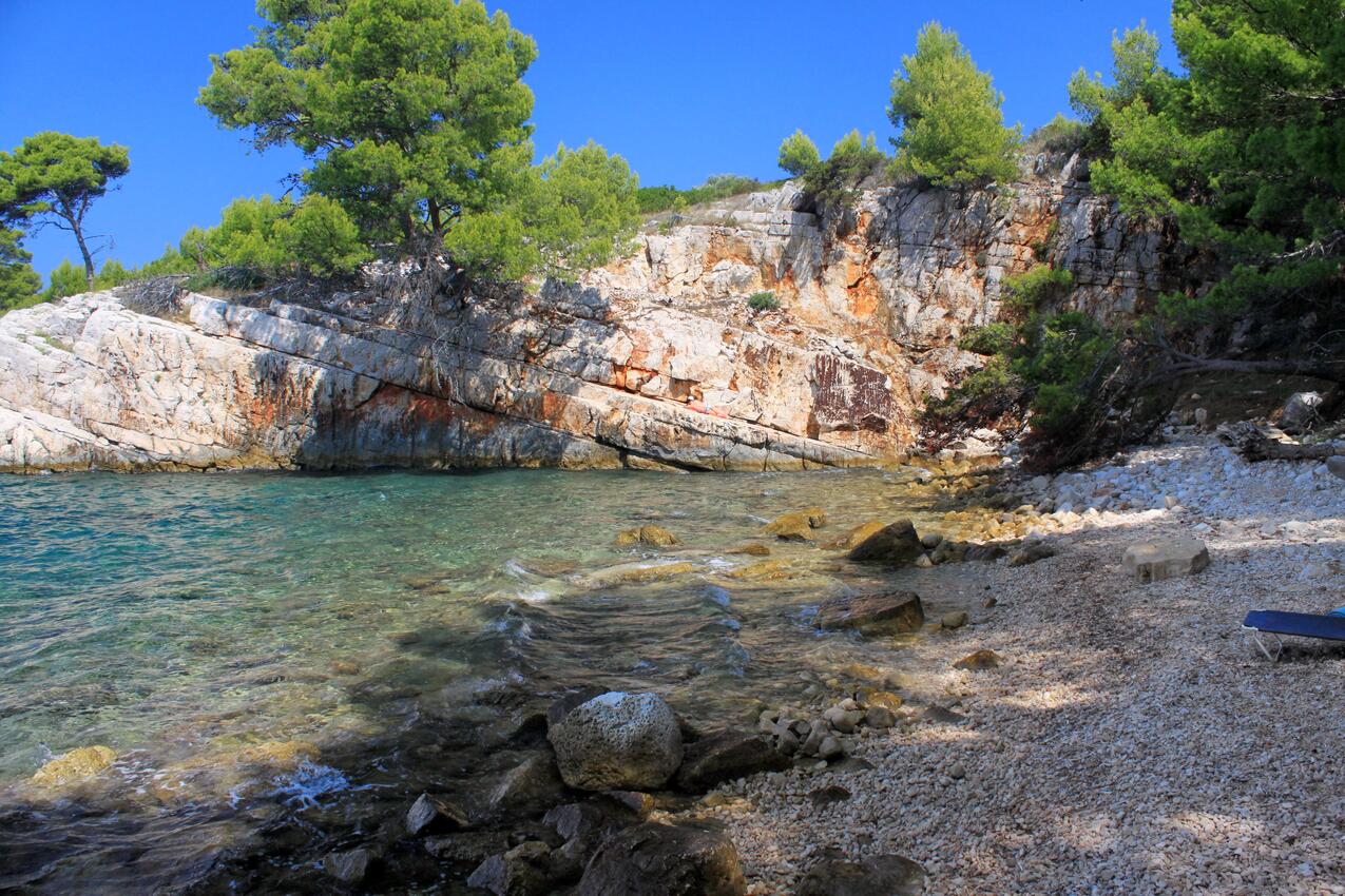 La spiaggia più vicina - Appartamenti accanto al mare Skrivena Luka, Lagosta - Lastovo