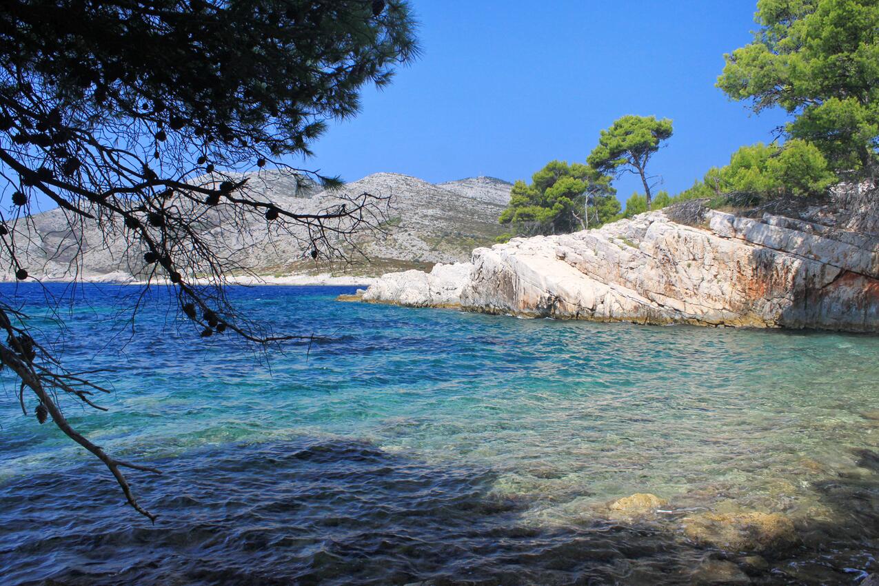 La spiaggia più vicina - Appartamenti accanto al mare Skrivena Luka, Lagosta - Lastovo
