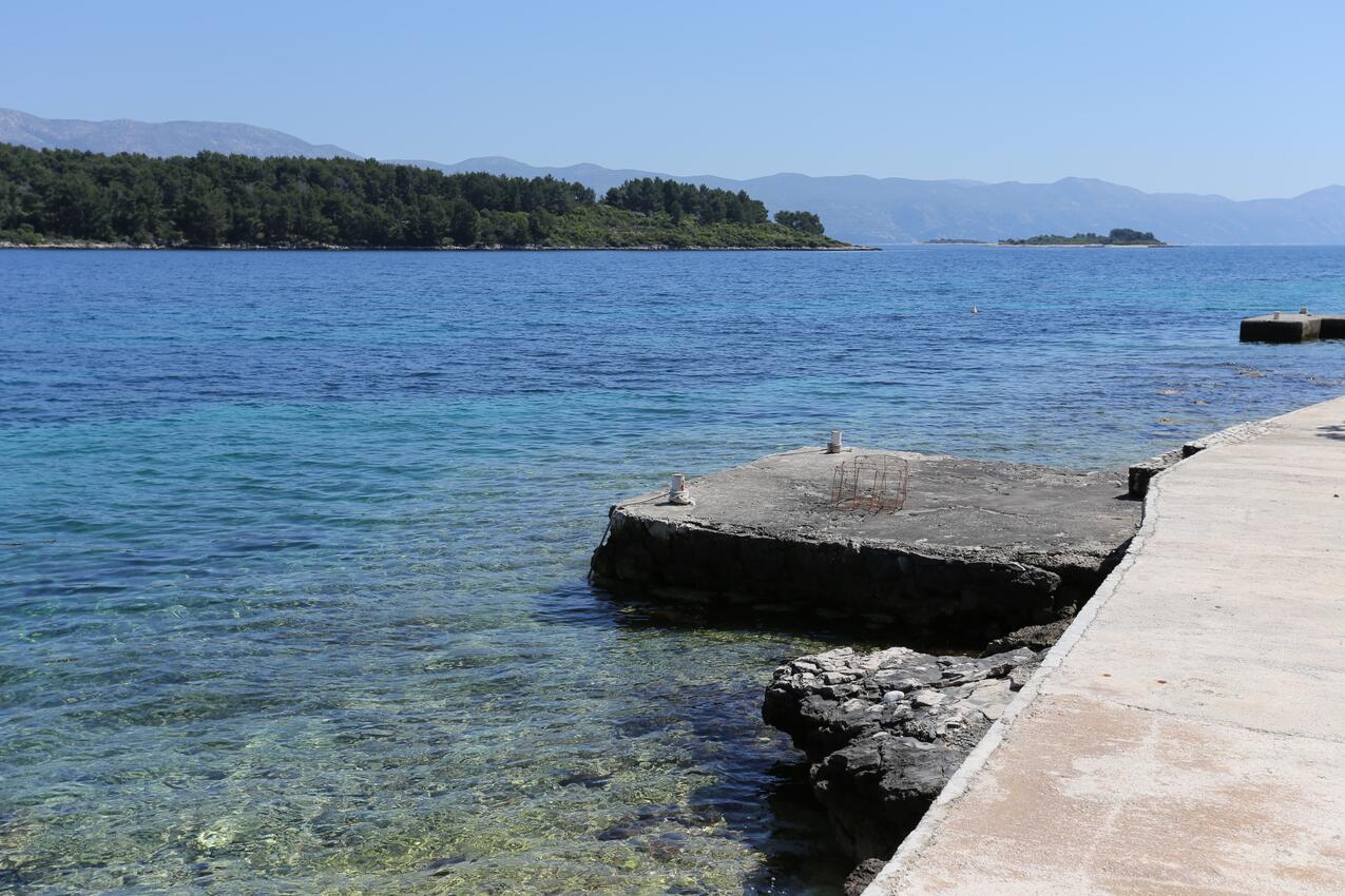 Nächster Strand - Ferienwohnungen am Meer Lumbarda, Korcula