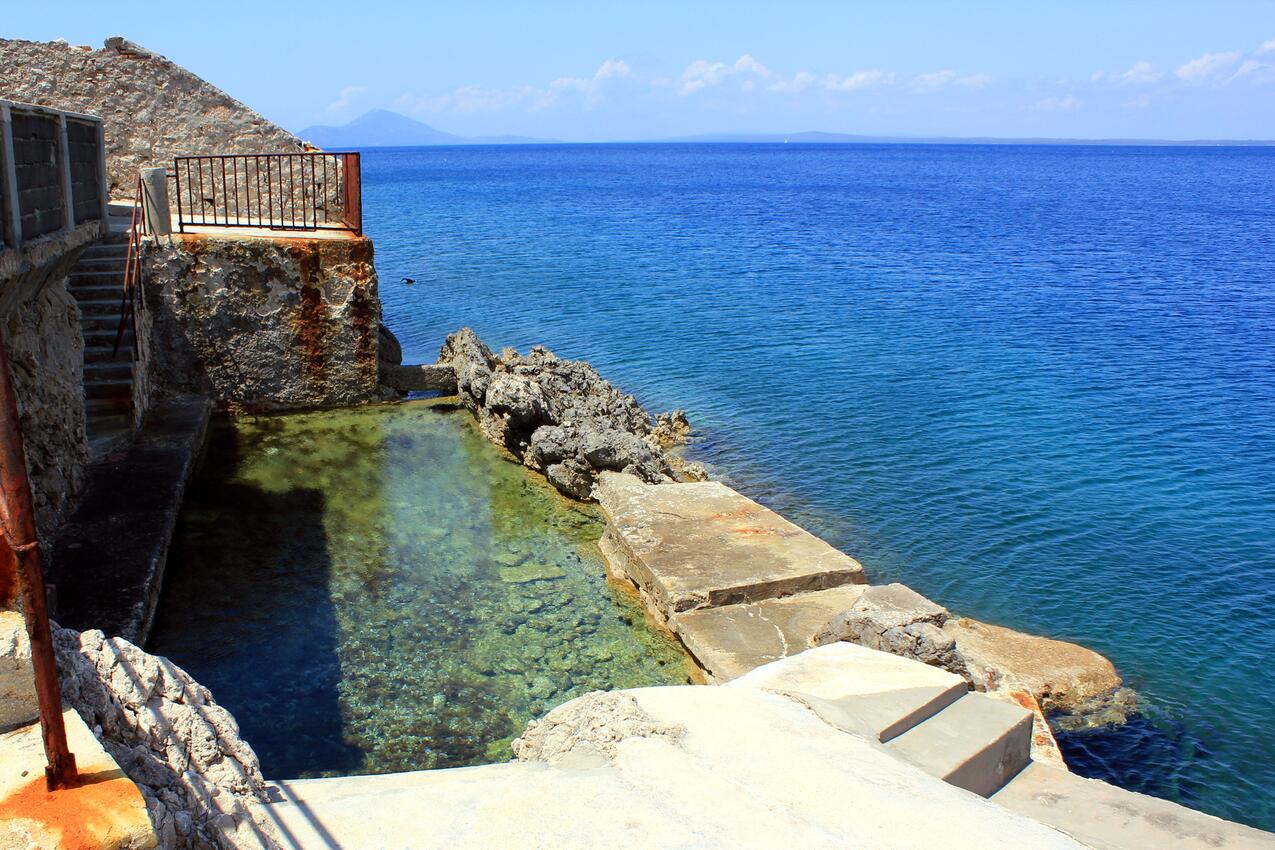 La spiaggia più vicina - Camere con parcheggio privato Lussingrande - Veli Lošinj, Lussino - Lošinj