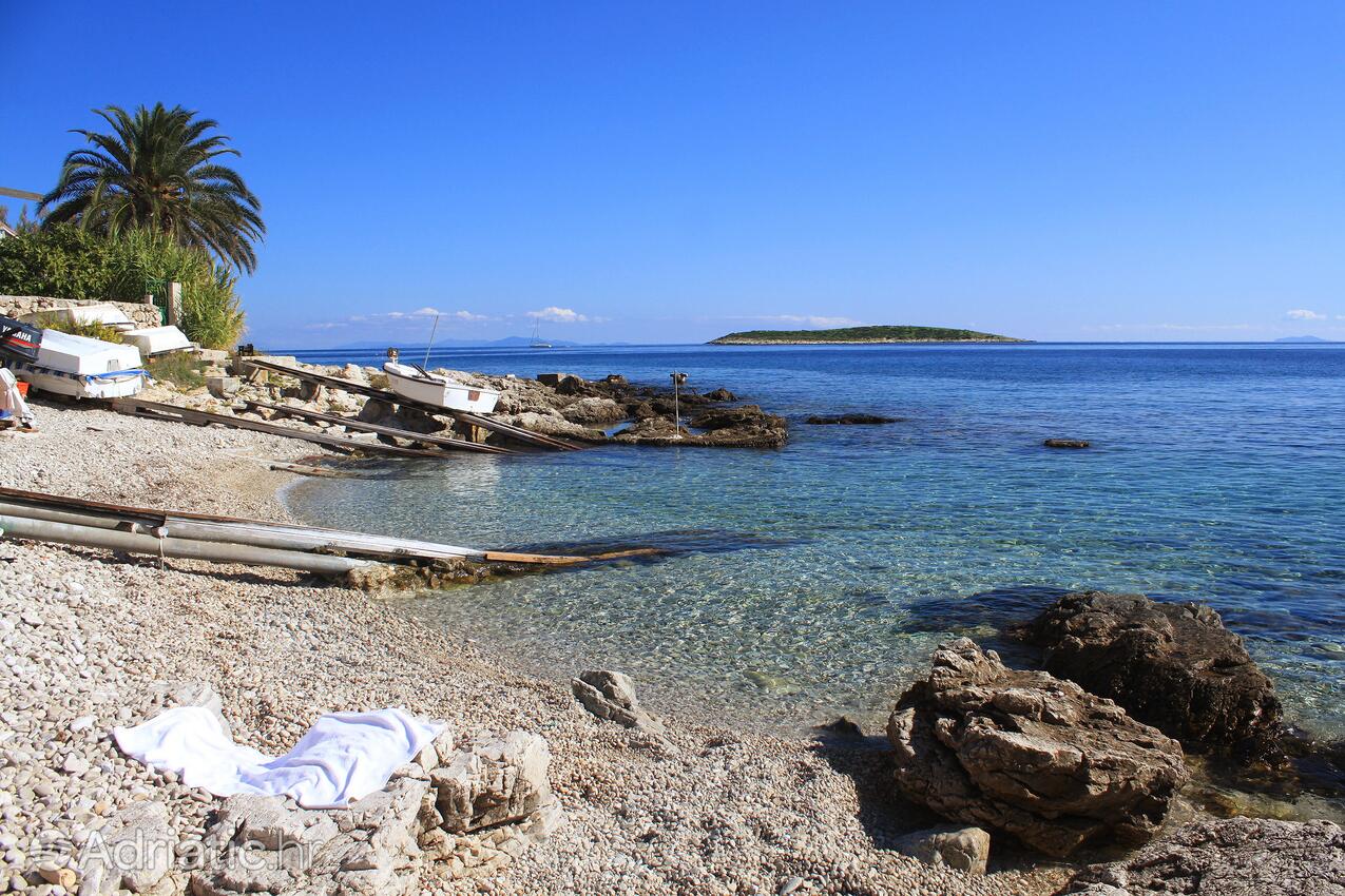 La spiaggia più vicina - Casa vacanze accanto al mare Milna, Lissa - Vis