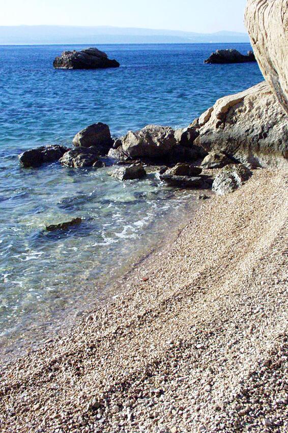 La spiaggia più vicina - Casa vacanze con parcheggio Brella - Brela, Macarsca - Makarska