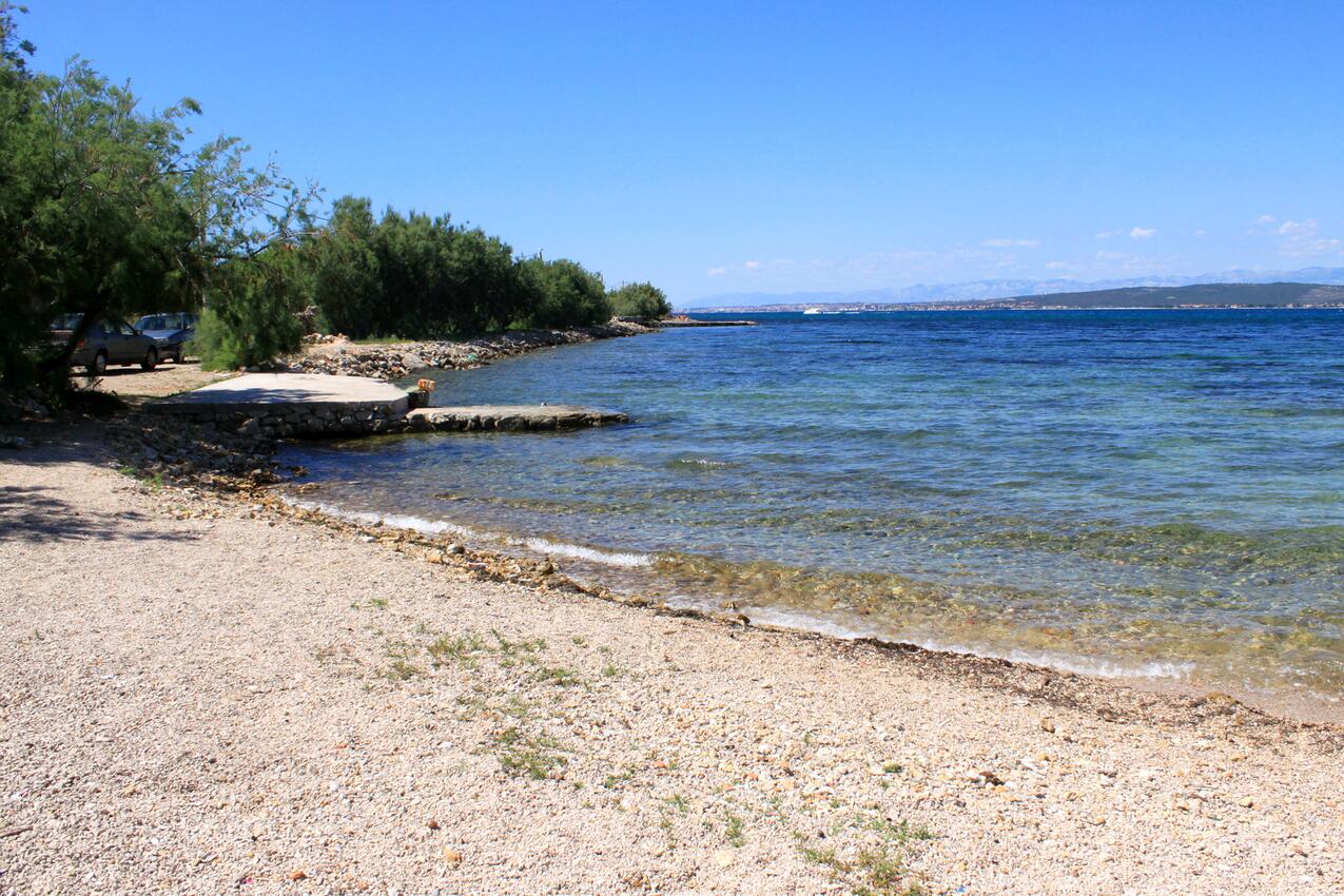 Nächster Strand - Ferienhaus am Meer Zdrelac, Pasman