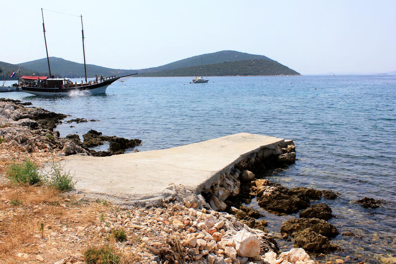 La spiaggia più vicina - Casa dei pescatori accanto al mare Baia Soline, Pasman