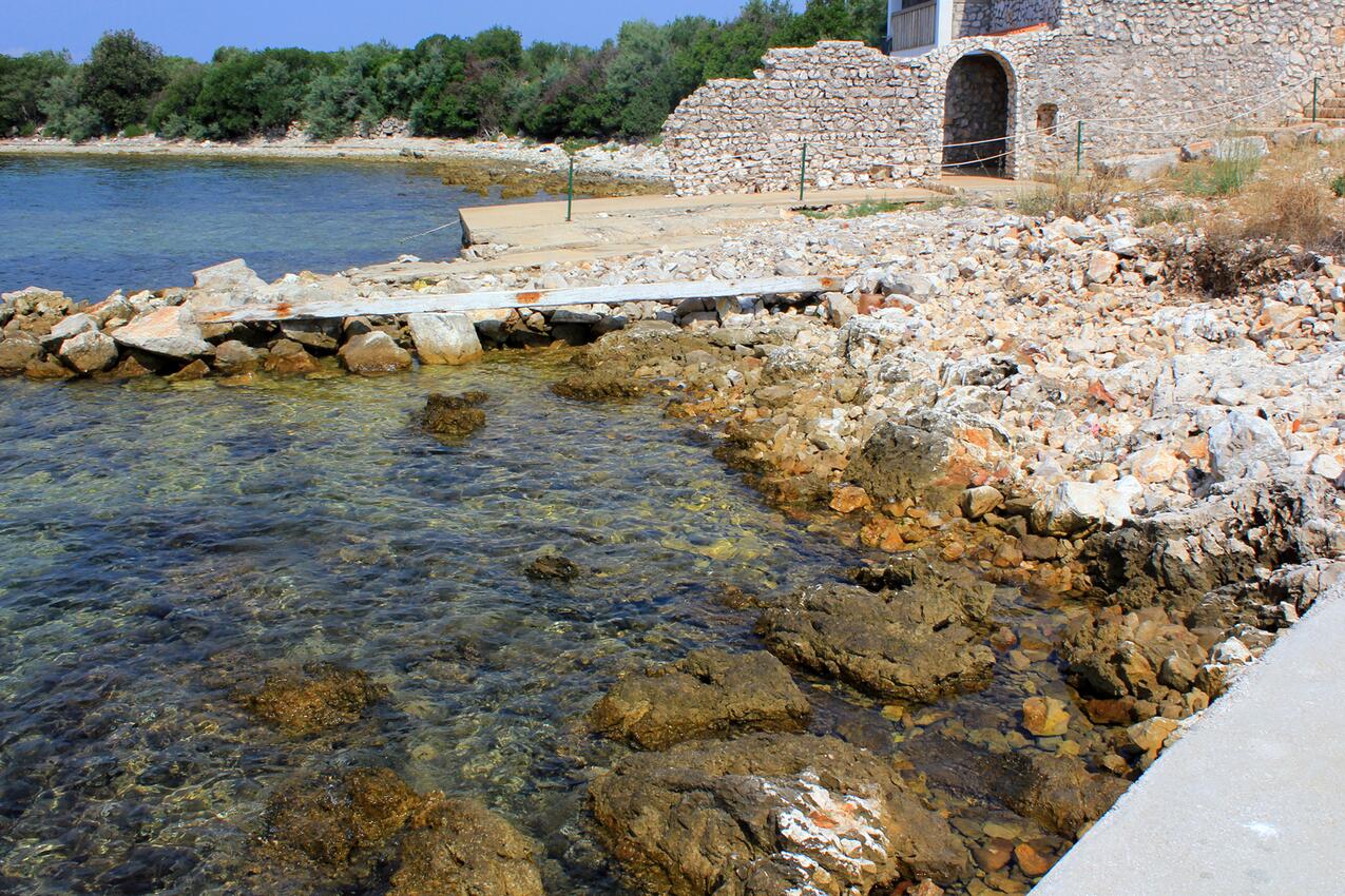 La spiaggia più vicina - Casa dei pescatori accanto al mare Baia Soline, Pasman