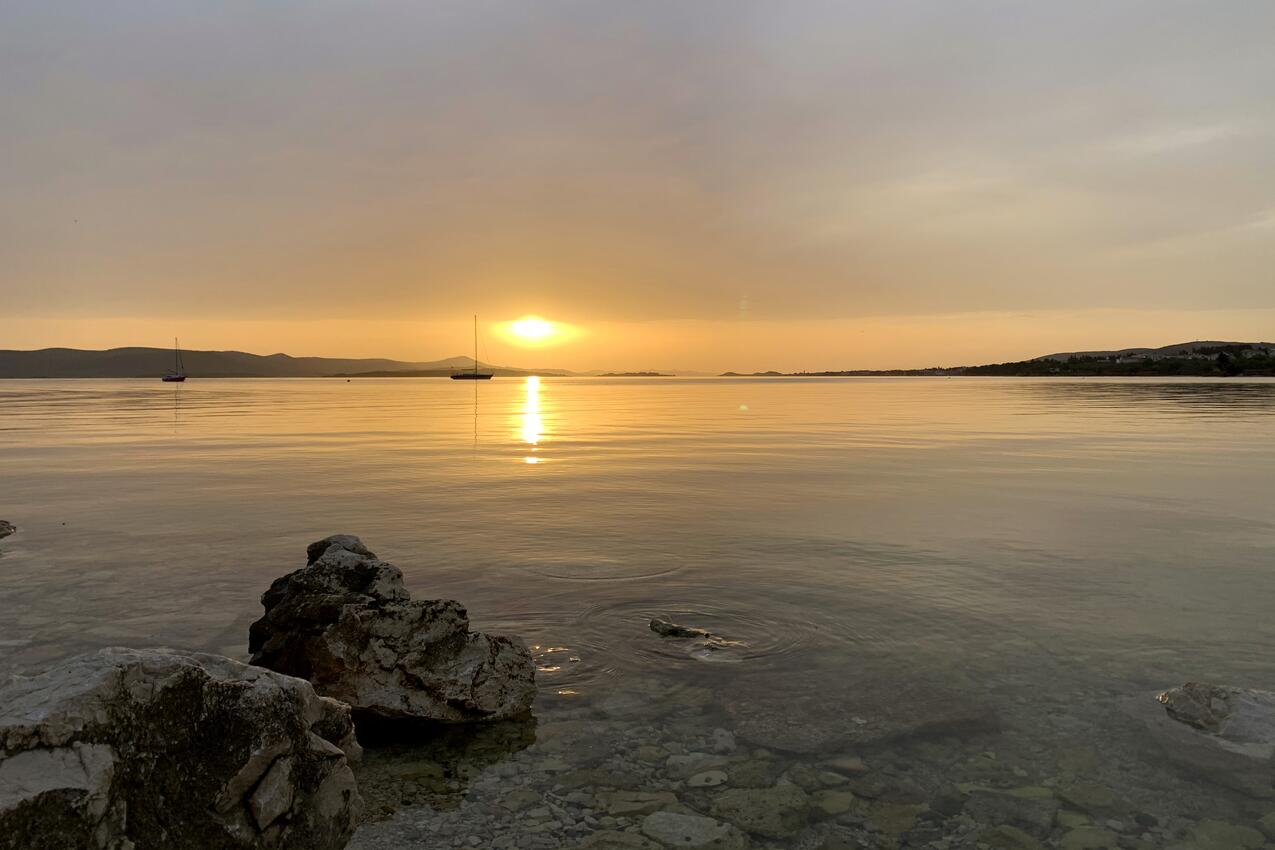 La spiaggia più vicina - Casa dei pescatori accanto al mare Baia Donje More, Pasman