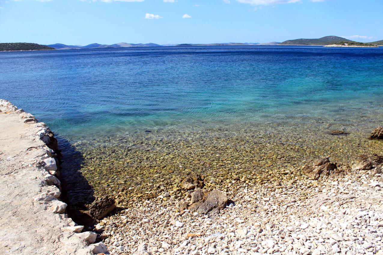 La spiaggia più vicina - Casa dei pescatori accanto al mare Baia Donje More, Pasman