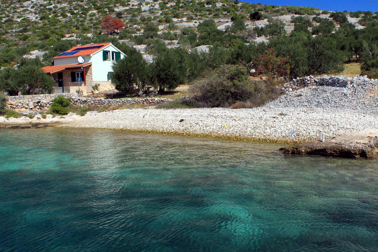 La spiaggia più vicina - Casa dei pescatori accanto al mare Baia Donje More, Pasman