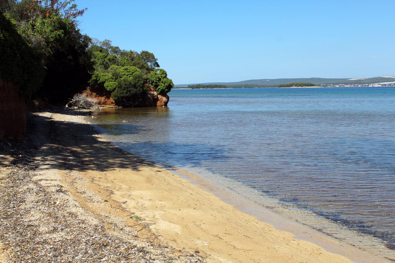 La spiaggia più vicina - Appartamenti e camere accanto al mare Tuconio - Tkon, Pasman