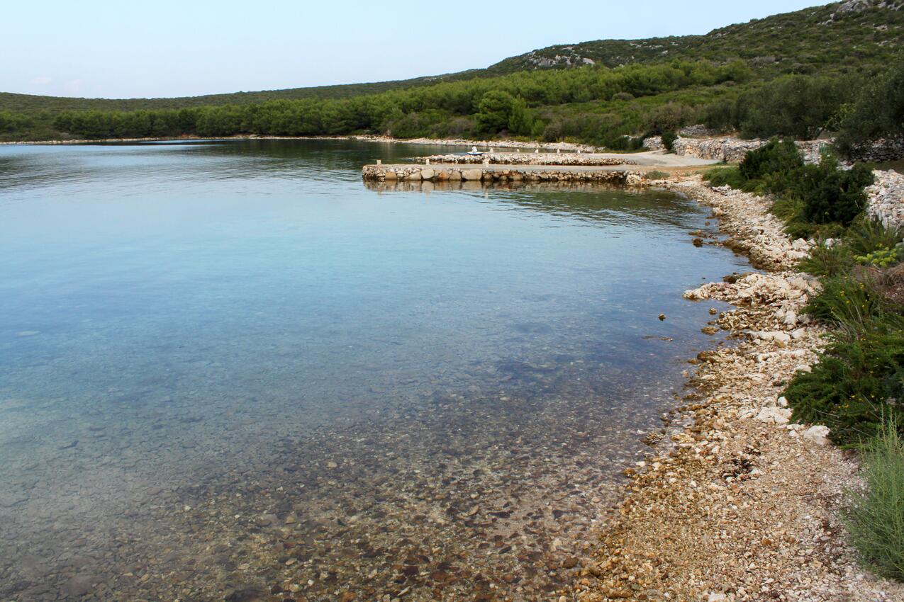 La spiaggia più vicina - Casa accanto al mare per famiglia con bambini Baia Sant'Antonio - Sveti Ante, Pasman
