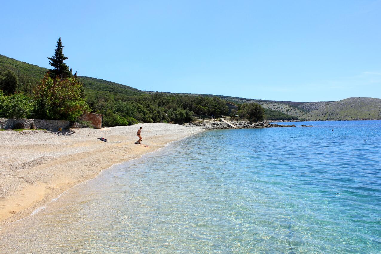 Nærmeste strand - Feriehus med internett Ustrine, Cres