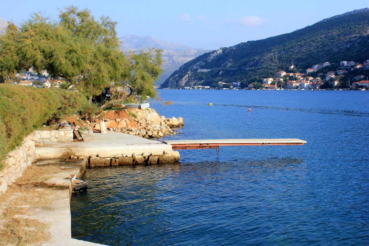 Playa más cercana - Casa junto al mar con piscina Mokosica, Dubrovnik