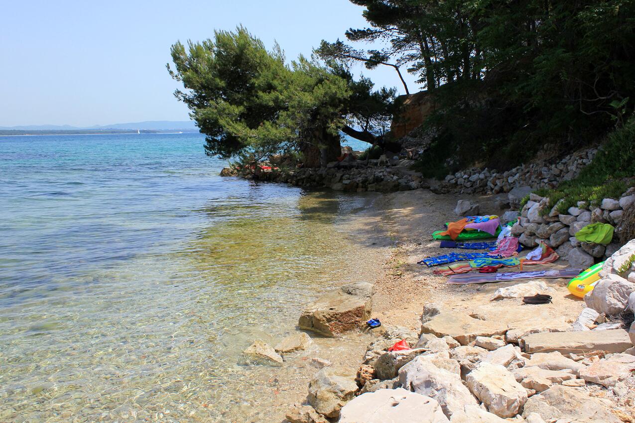 La spiaggia più vicina - Appartamenti accanto al mare Tuconio - Tkon, Pasman