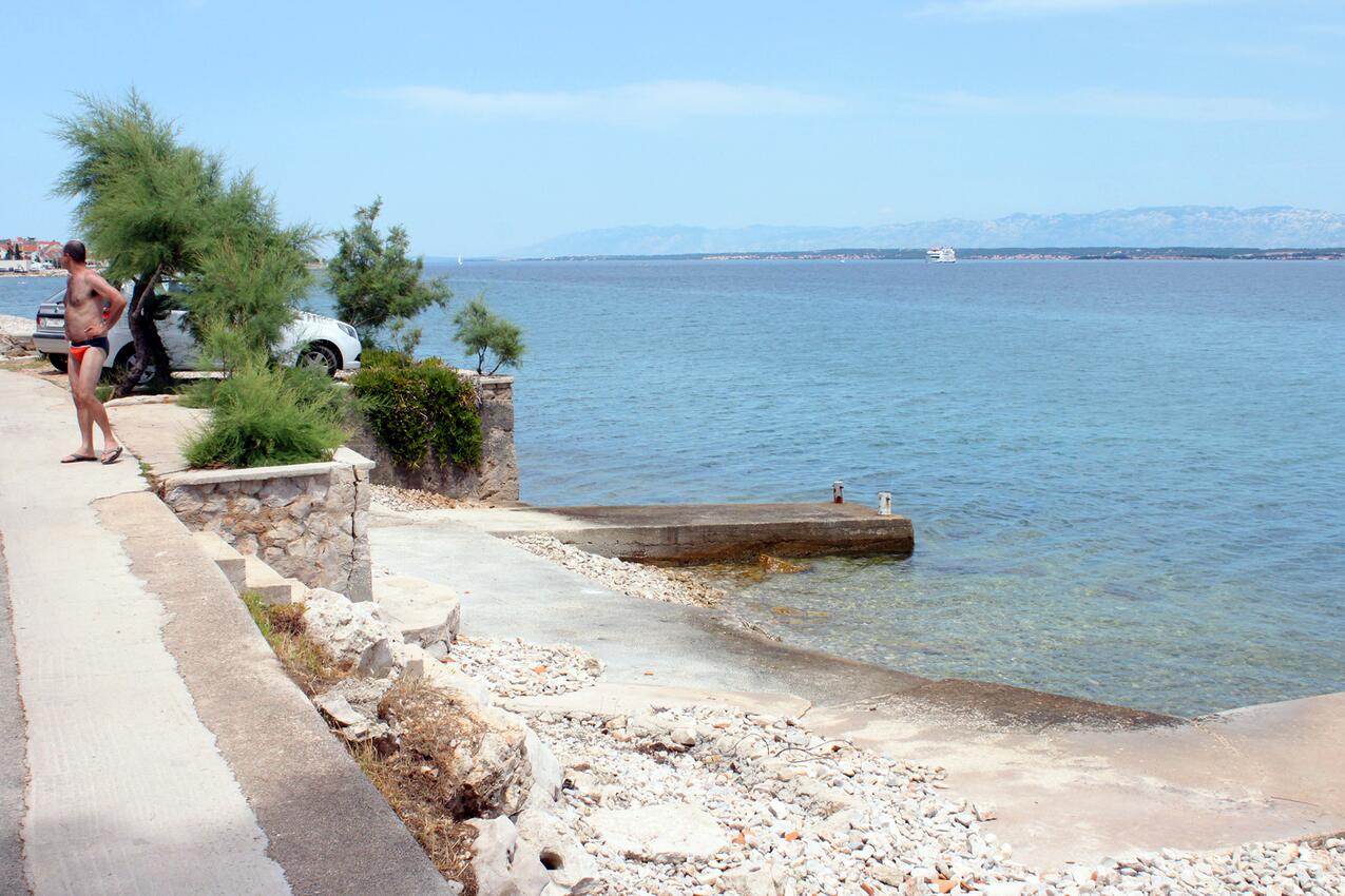 Legközelebbi strand - Apartmanok a tenger mellett Kali, Ugljan