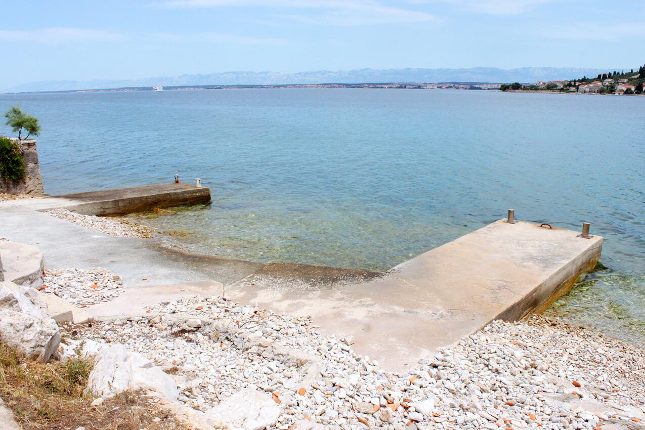 Legközelebbi strand - Apartmanok a tenger mellett Kali, Ugljan