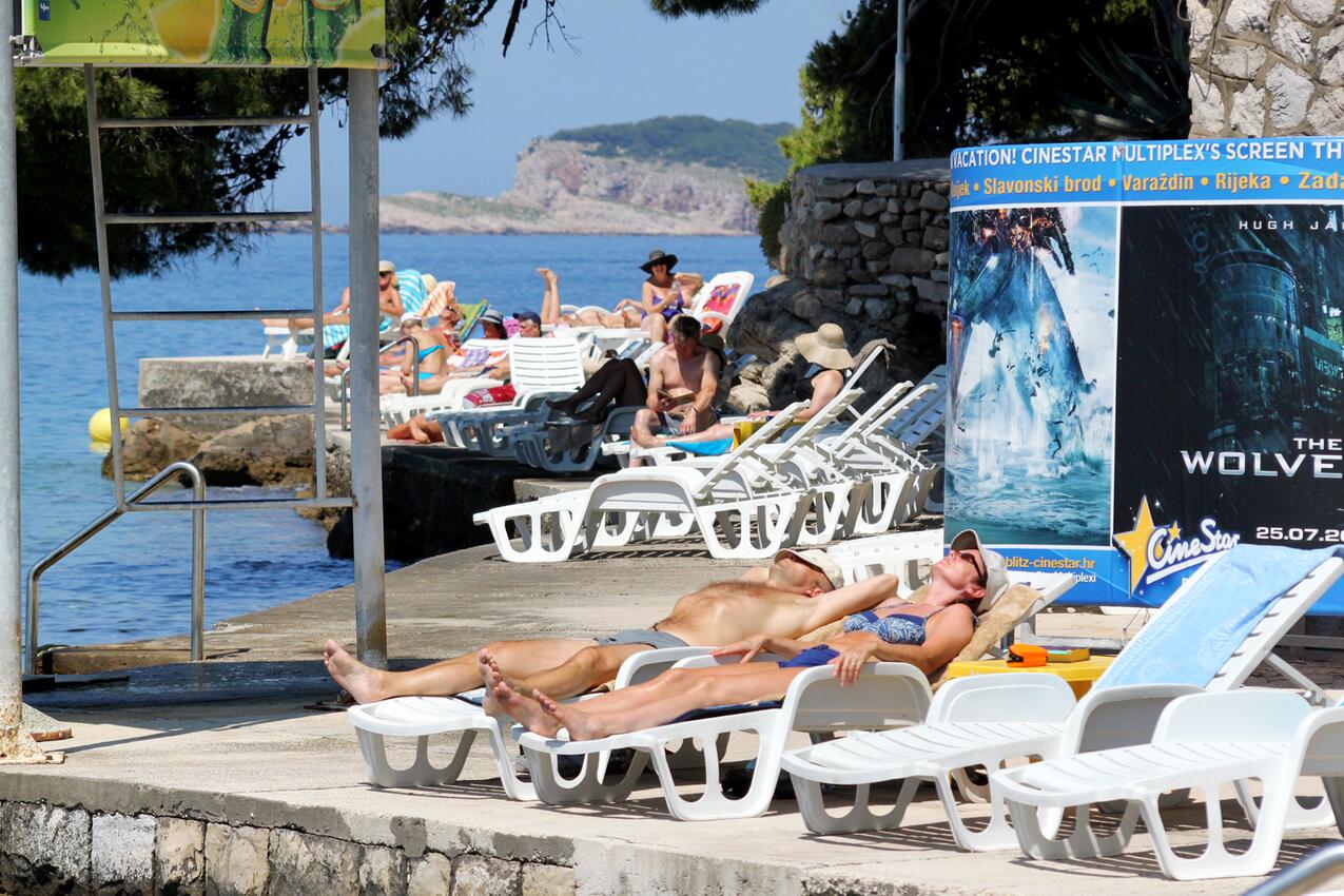 Nächster Strand - Ferienhaus am Meer Cavtat, Dubrovnik