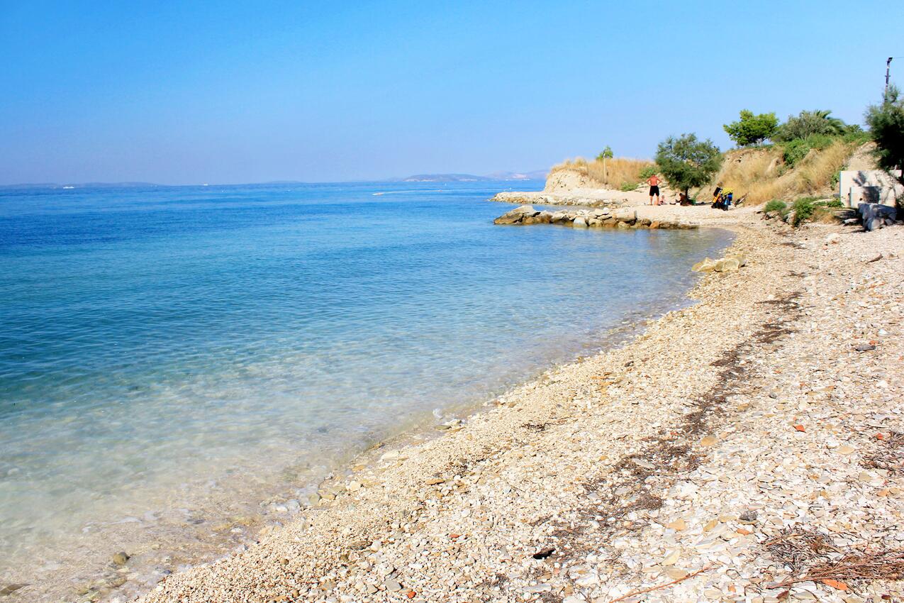 Nærmeste strand - Leiligheter ved sjøen Podstrana, Split