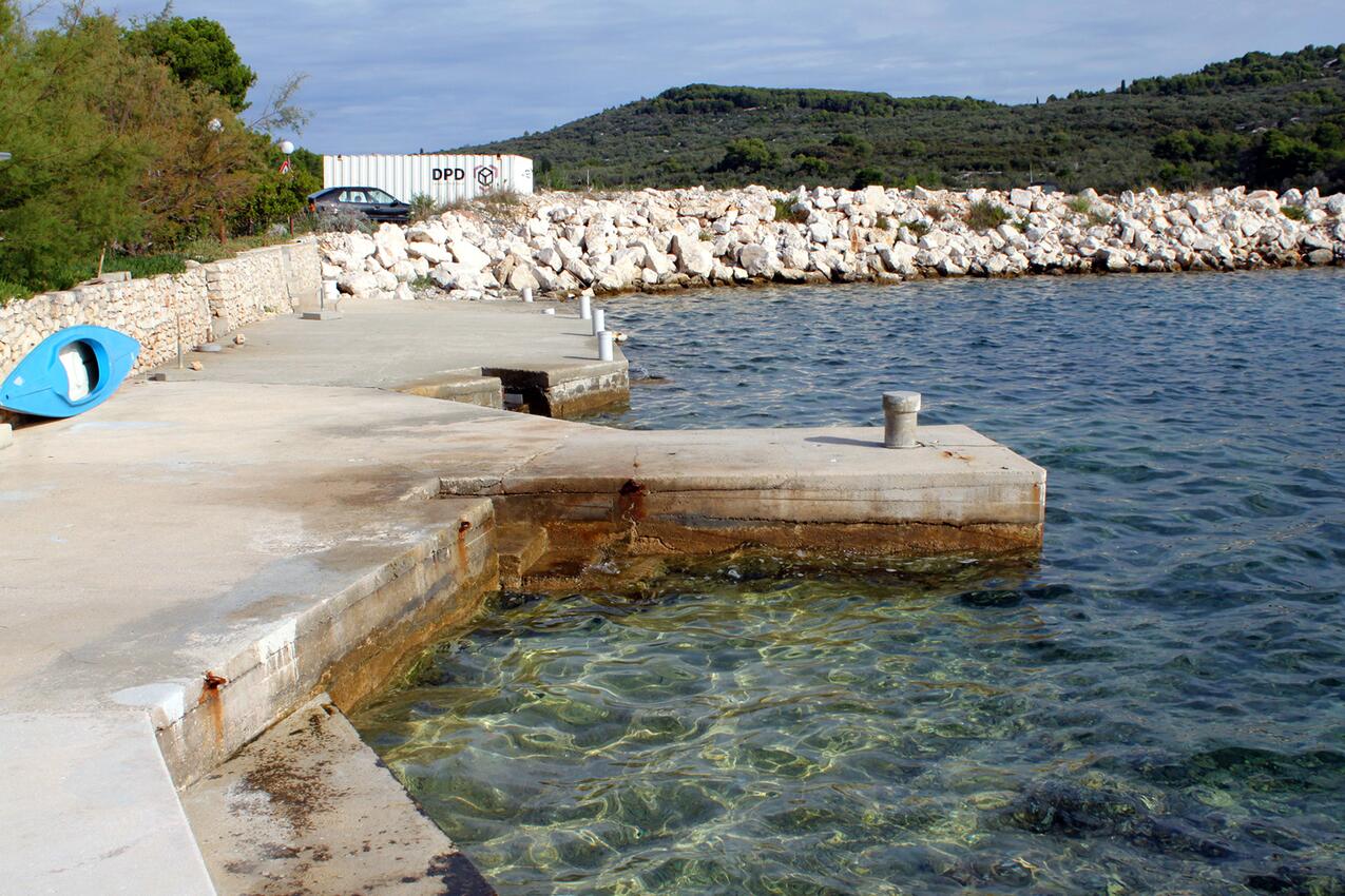 Nächster Strand - Ferienwohnungen am Meer Bucht Mala Lamjana, Ugljan