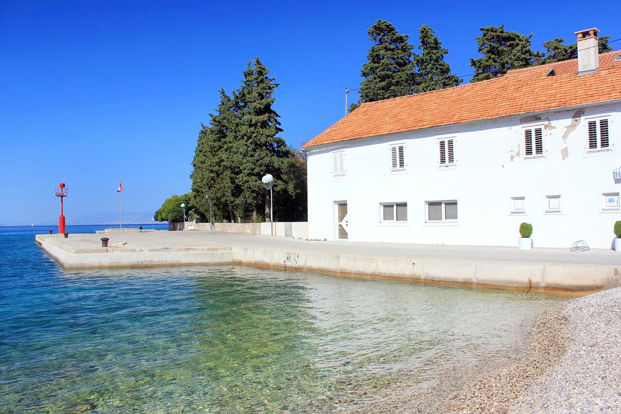 Legközelebbi strand - Apartmanok a tenger mellett Lukoran, Ugljan