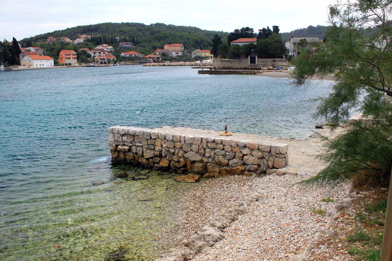 Nächster Strand - Ferienwohnungen am Meer Lukoran, Ugljan