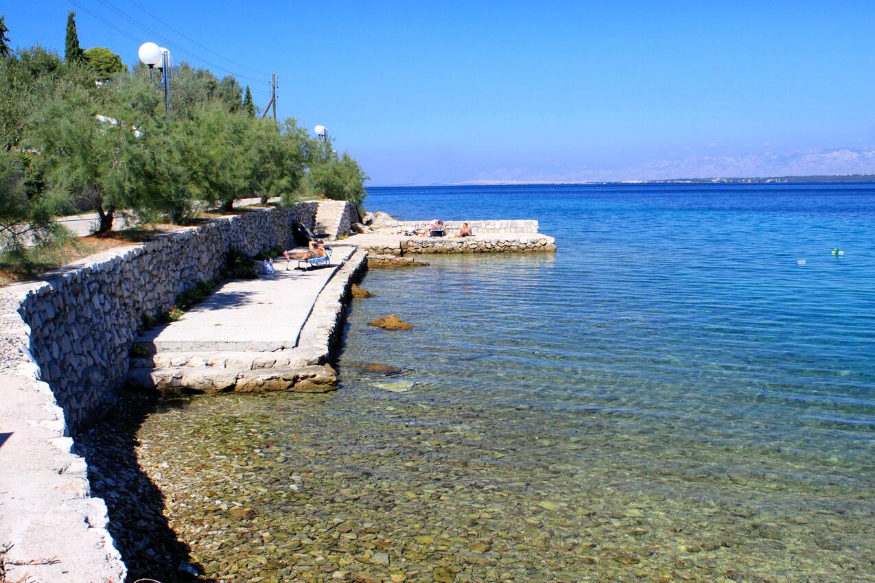 Nächster Strand - Ferienwohnungen am Meer Lukoran, Ugljan