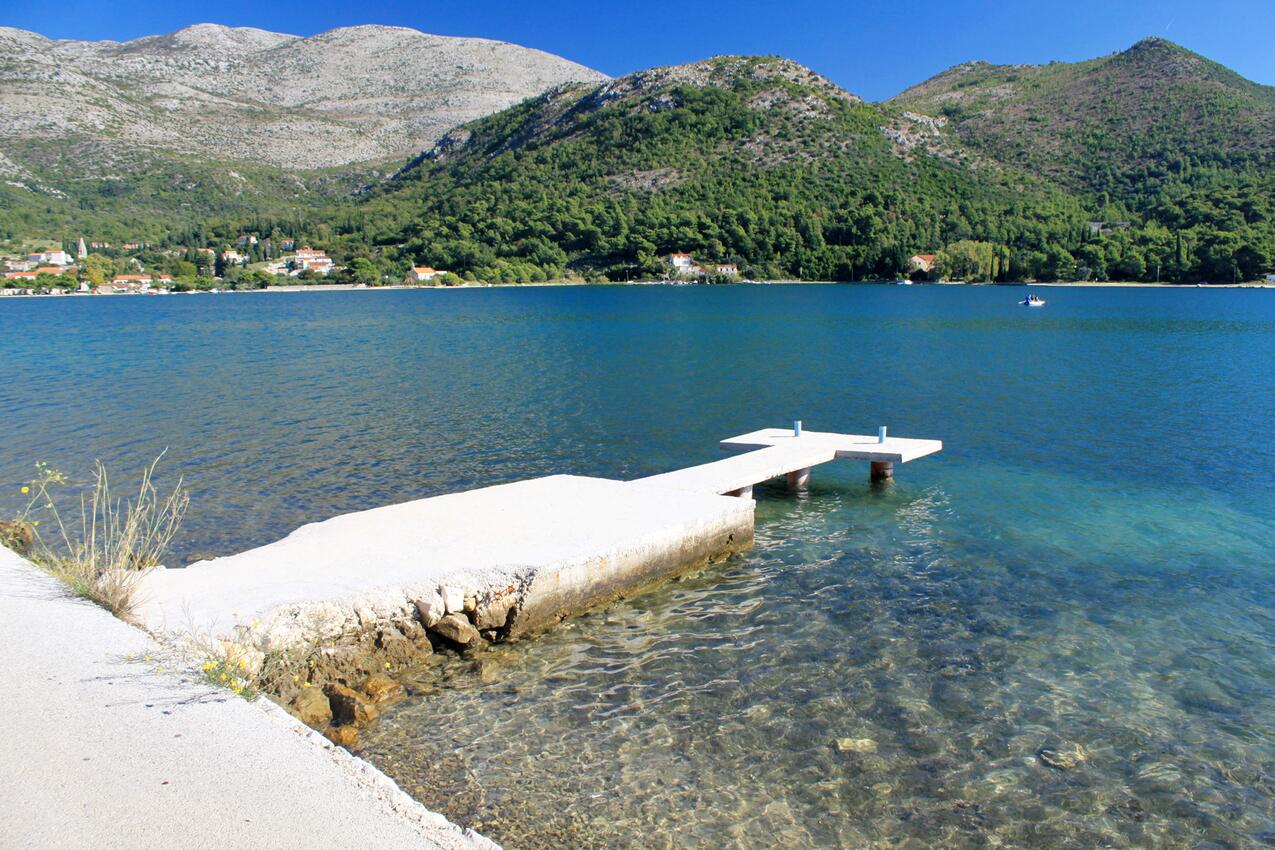 Legközelebbi strand - Apartmanok a tenger mellett Slano, Dubrovnik