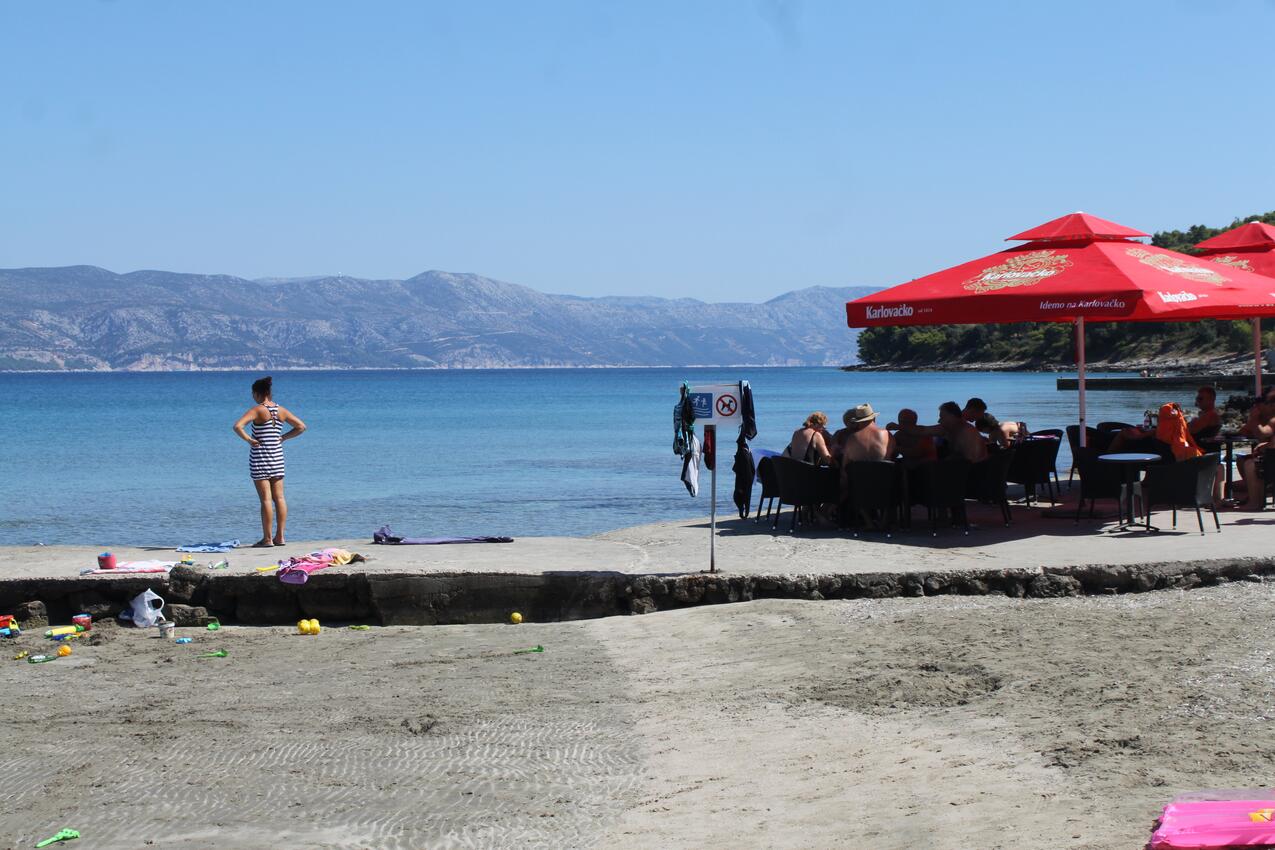 Nejbližší pláž - Apartmány s parkovištěm Lumbarda, Korčula