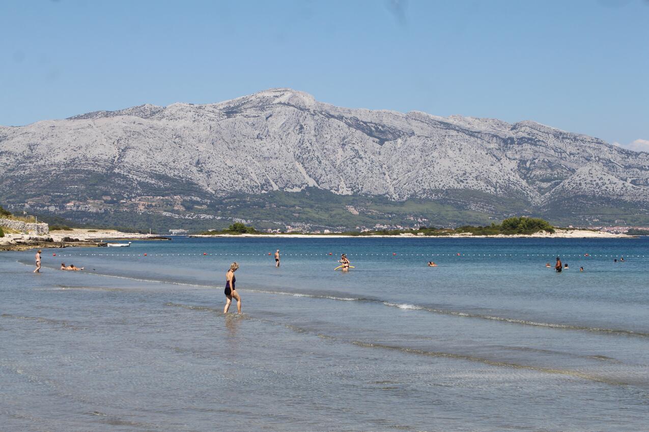 Nejbližší pláž - Apartmány s parkovištěm Lumbarda, Korčula