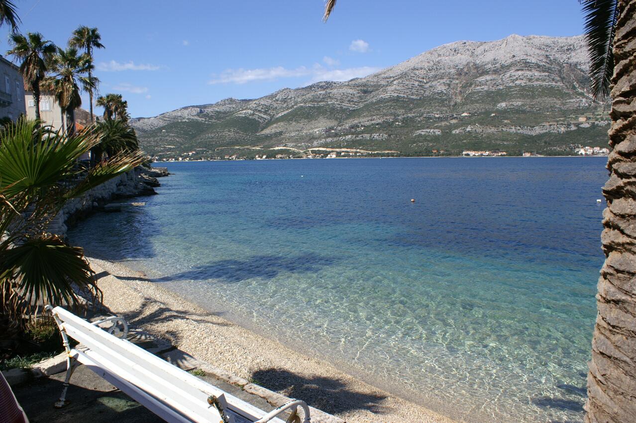 La spiaggia più vicina - Appartamenti accanto al mare Curzola - Korčula