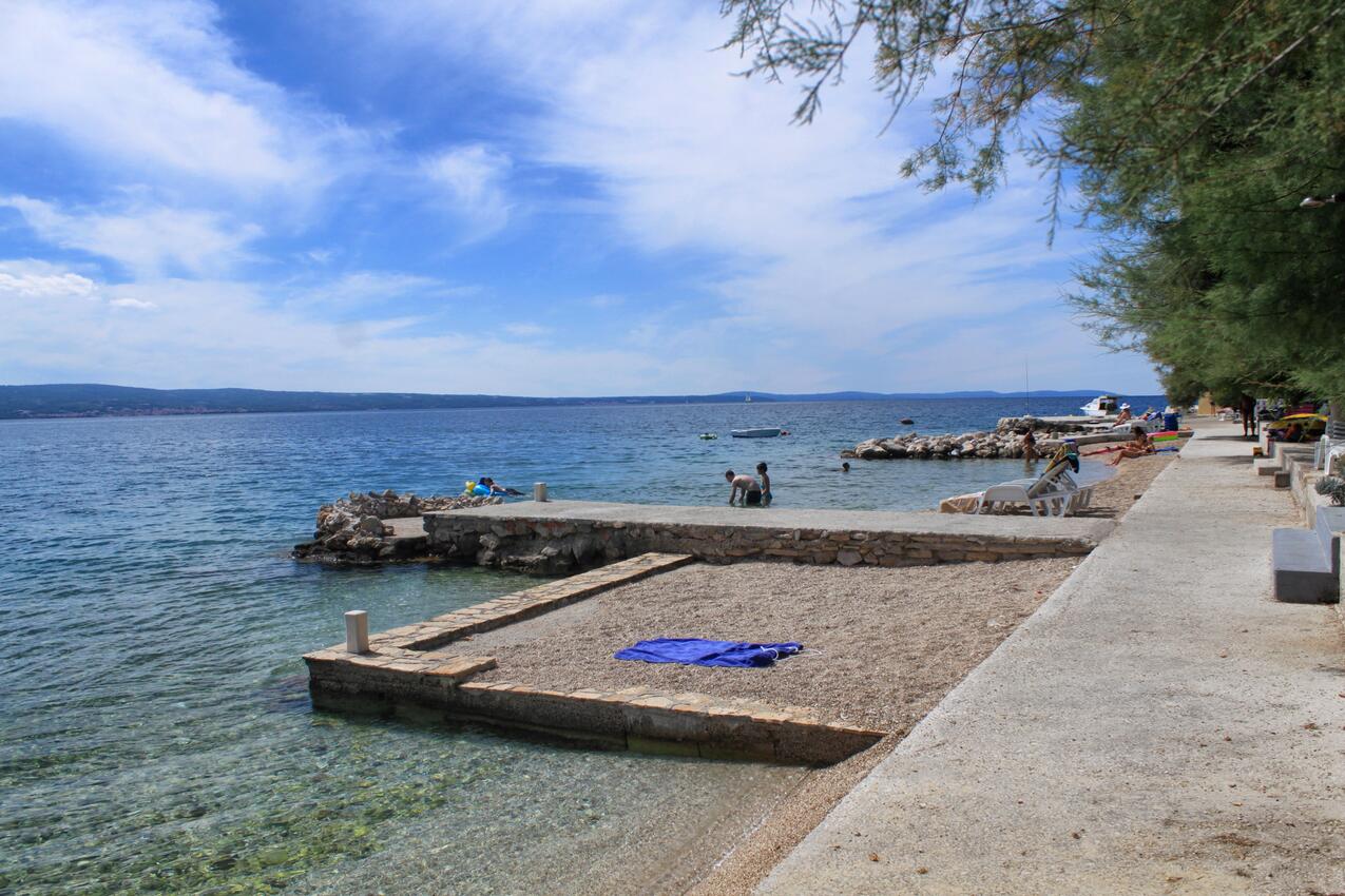 La spiaggia più vicina - Appartamenti accanto al mare Suhi Potok, Almissa - Omiš
