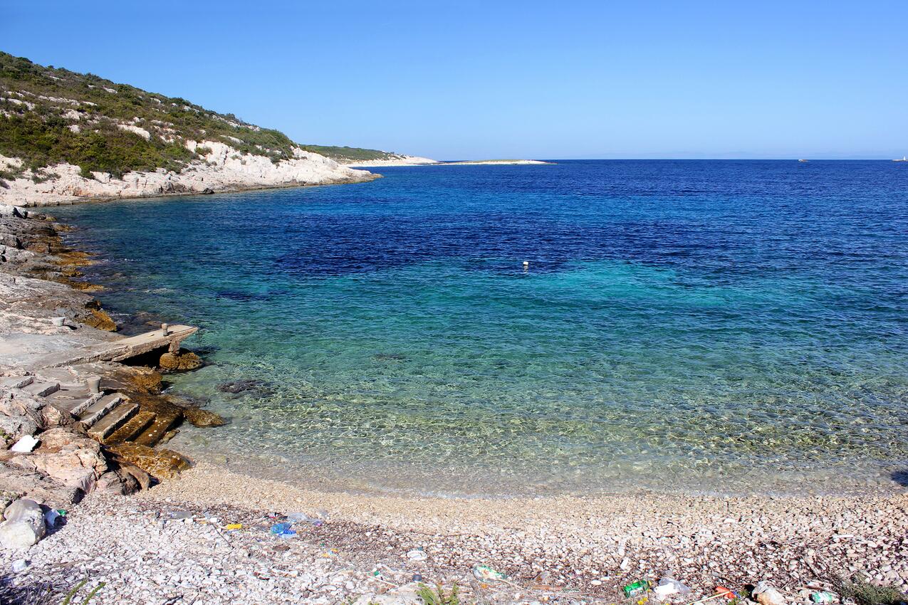 La spiaggia più vicina - Casa vacanze accanto al mare Baia Svitnja Piccola - Mala Svitnja, Lissa - Vis