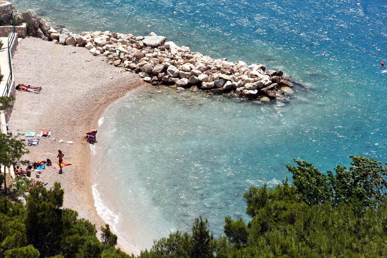Nächster Strand - Ferienwohnungen mit Pool Brela, Makarska