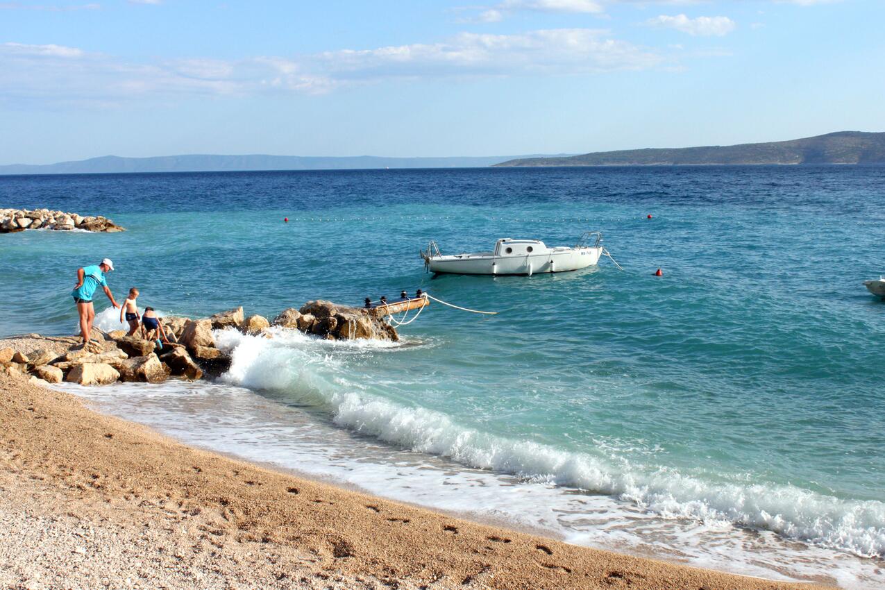 Nächster Strand - Ferienwohnungen mit Pool Brela, Makarska