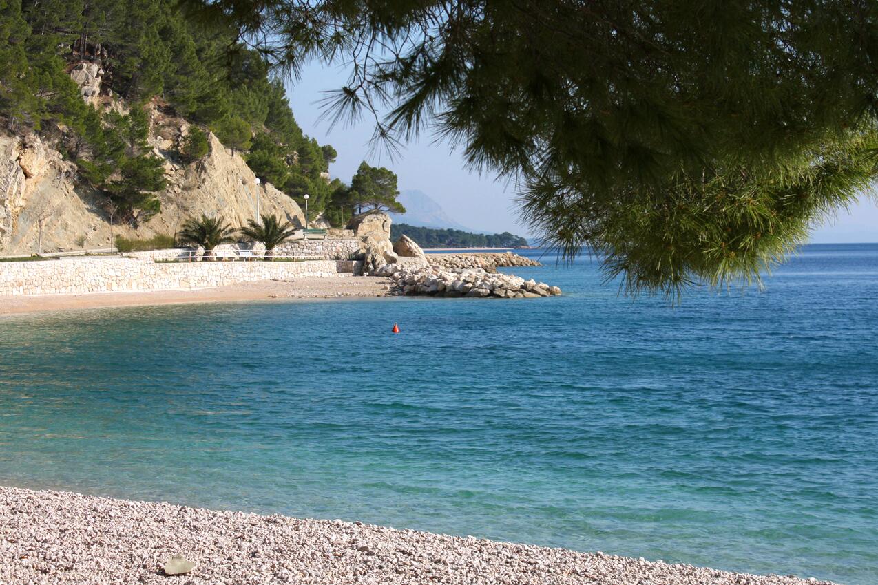 Nächster Strand - Ferienwohnungen mit Pool Brela, Makarska