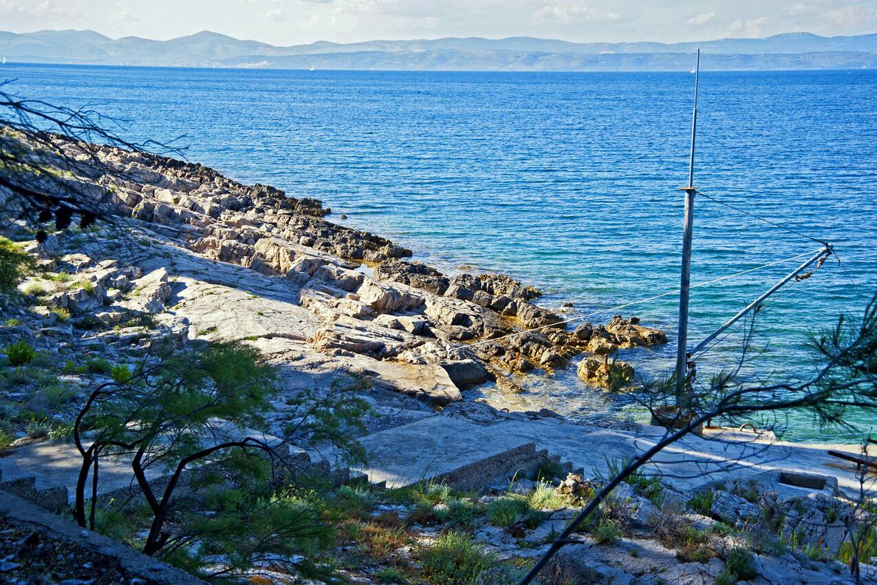 La spiaggia più vicina - Casa dei pescatori accanto al mare Baia Fabrice, Solta