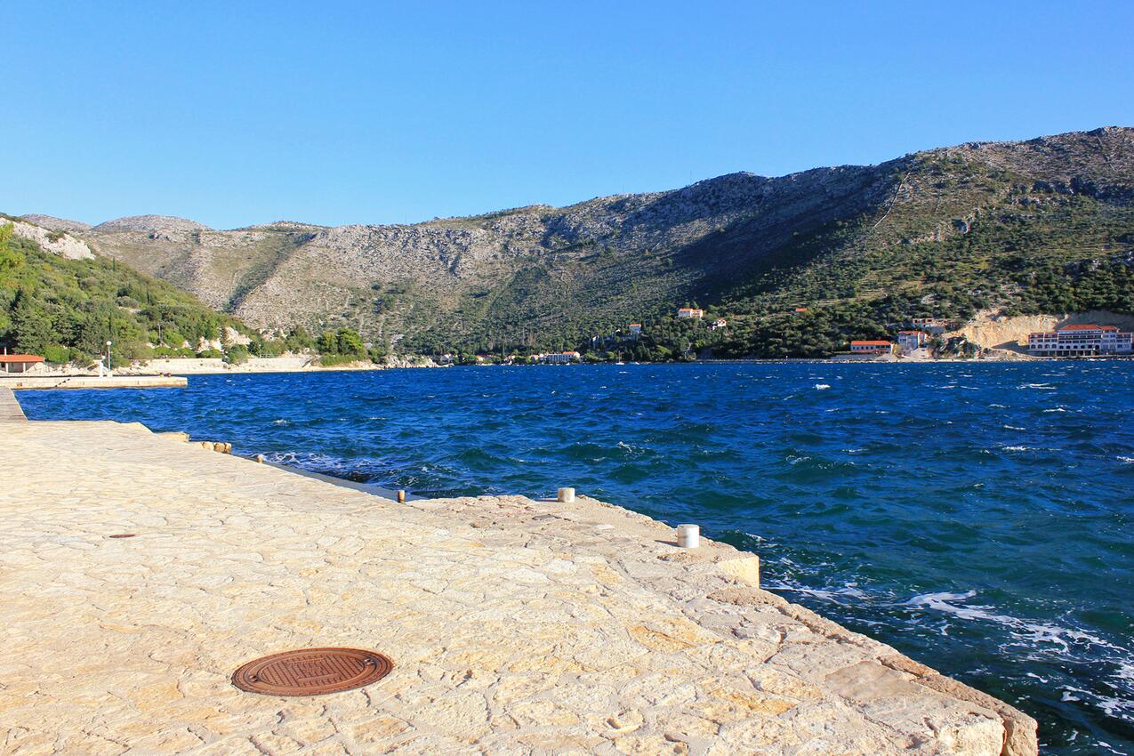 Nächster Strand - Ferienhaus am Meer Zaton Veliki, Dubrovnik