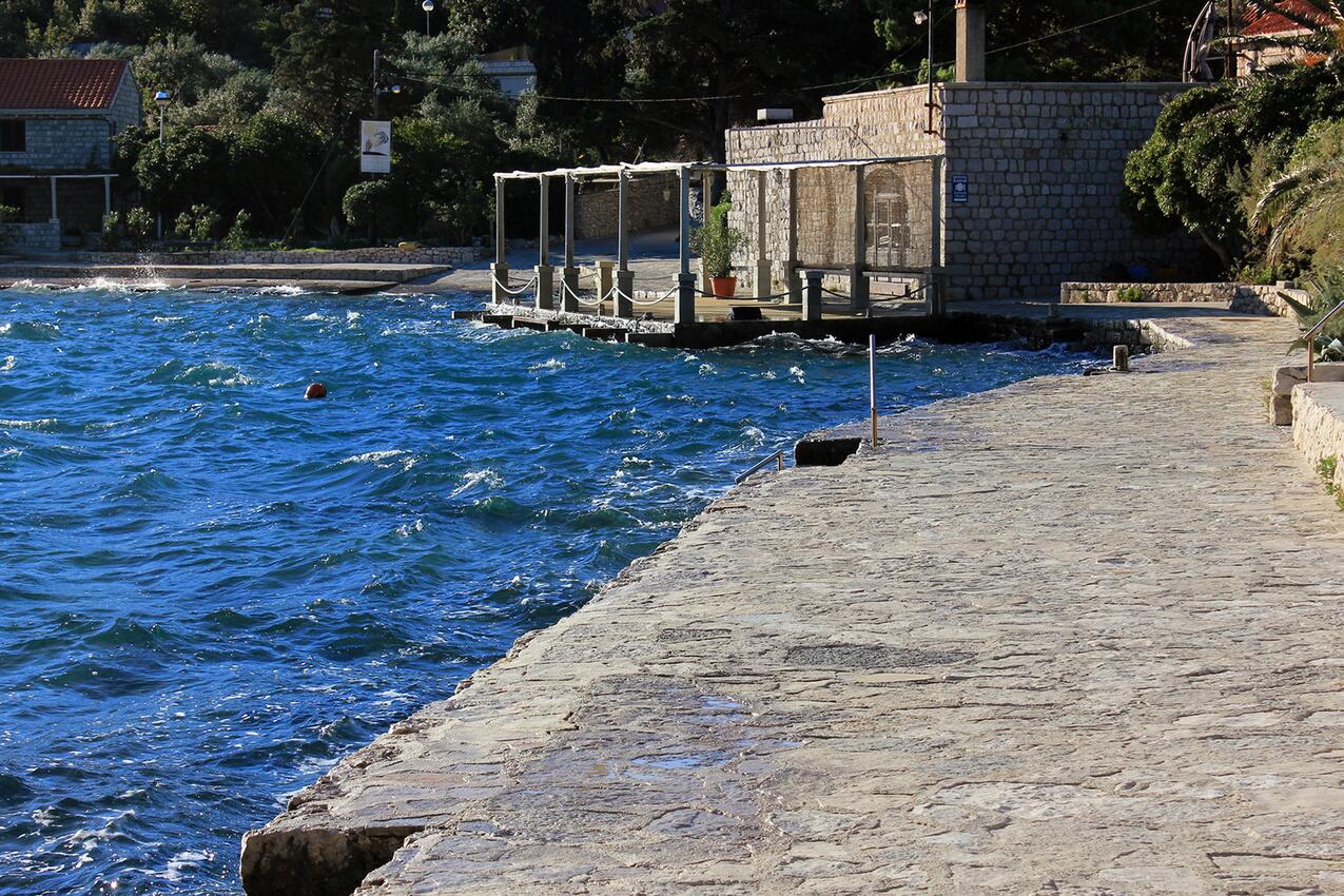 Nächster Strand - Ferienhaus am Meer Zaton Veliki, Dubrovnik