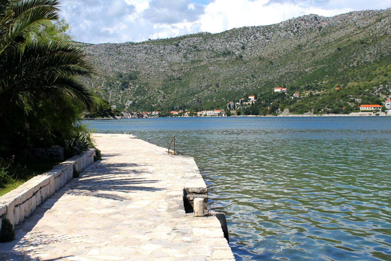 Nächster Strand - Ferienhaus am Meer Zaton Veliki, Dubrovnik