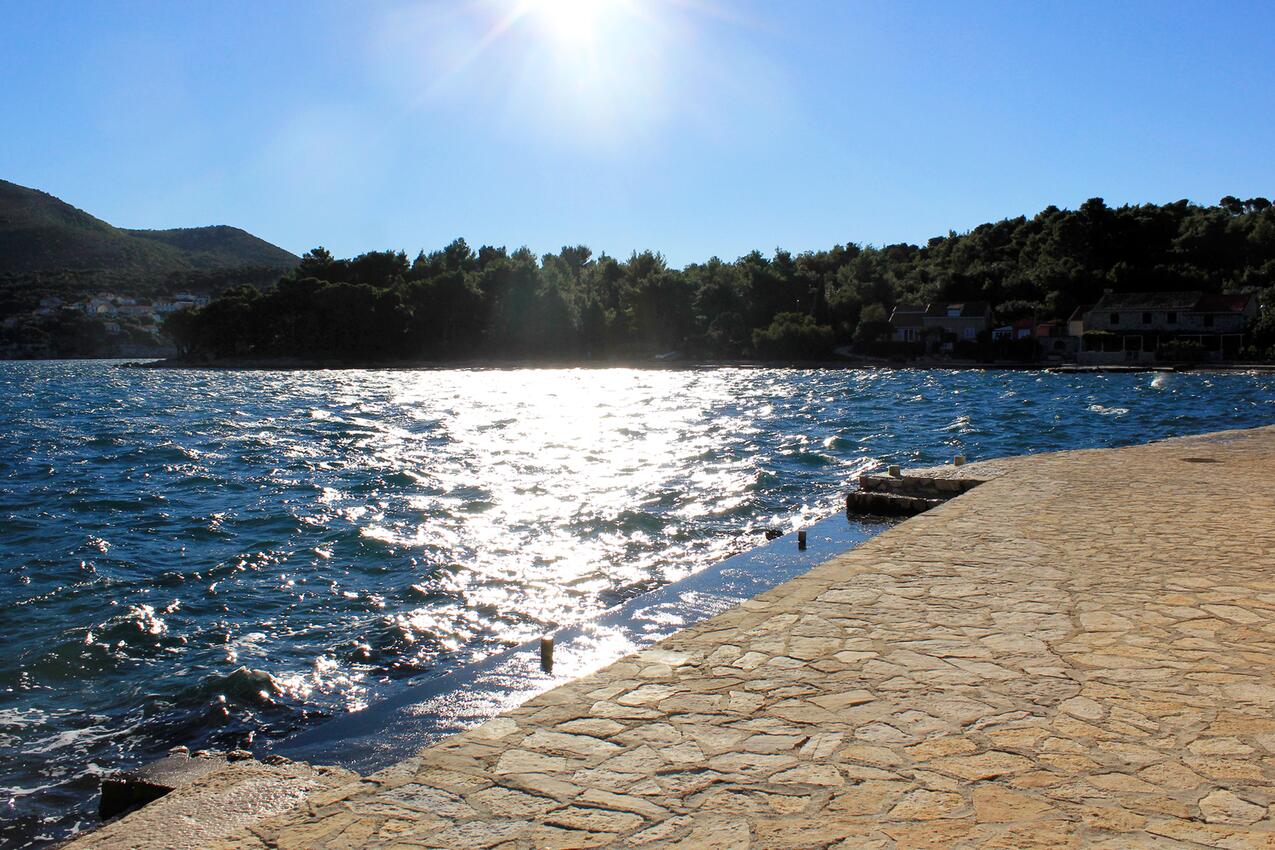 Nächster Strand - Ferienhaus am Meer Zaton Veliki, Dubrovnik