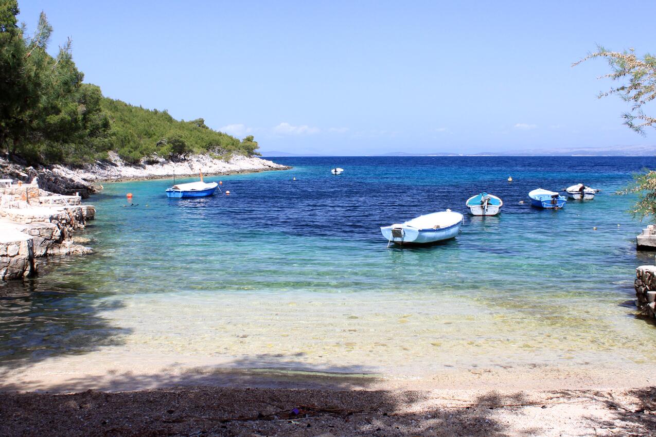 La spiaggia più vicina - Appartamenti accanto al mare Baia Zastupac, Lesina - Hvar