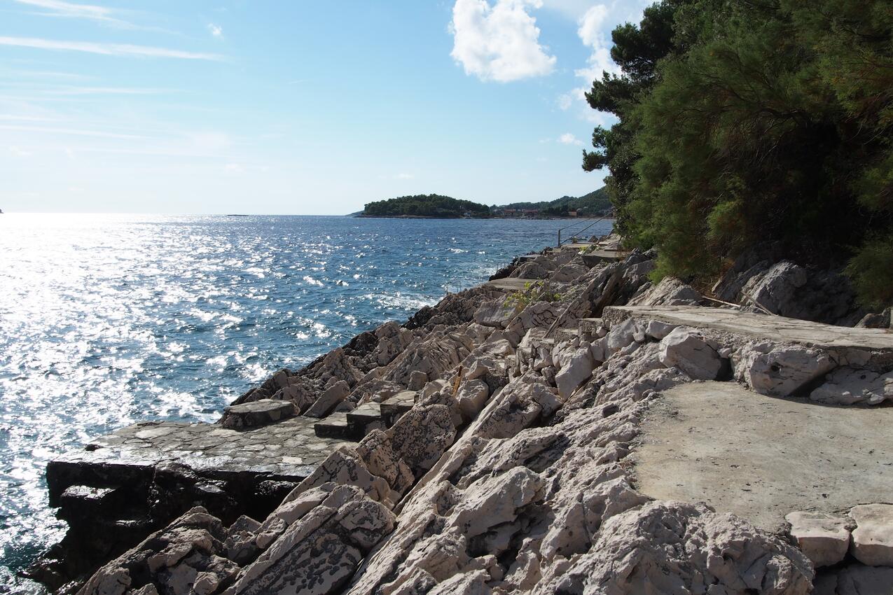 La spiaggia più vicina - Appartamenti accanto al mare Prizba, Curzola - Korčula