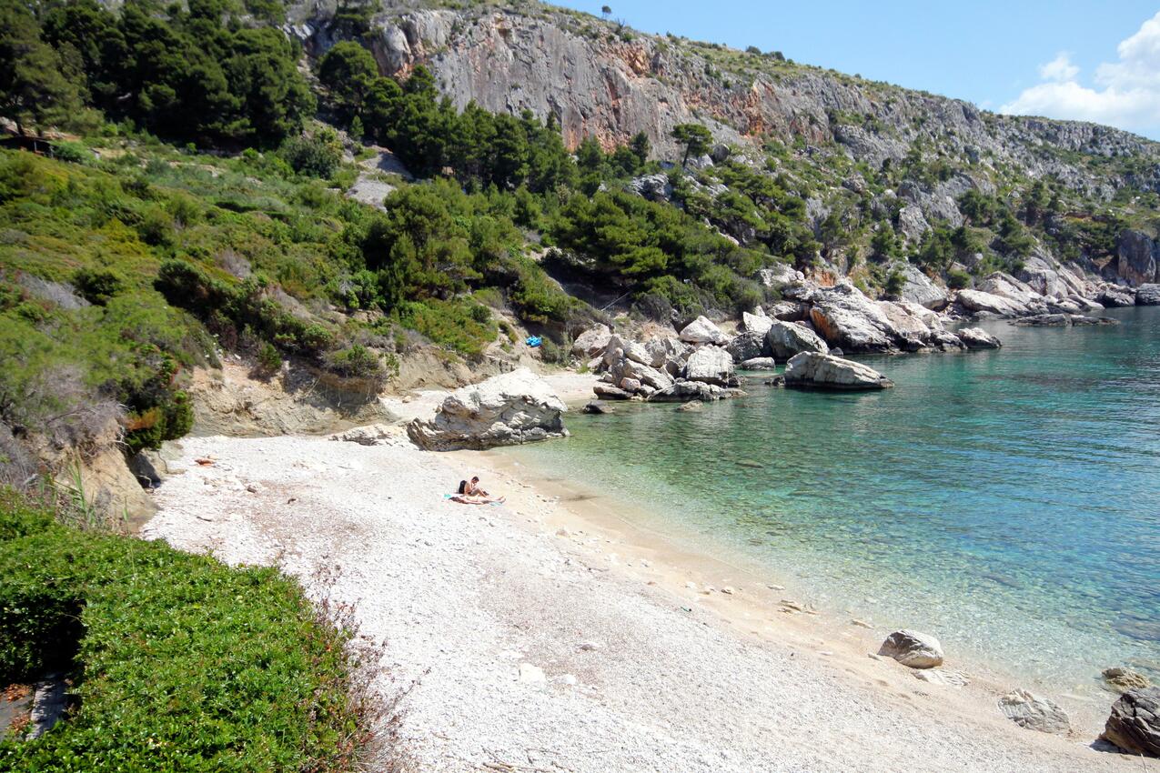La spiaggia più vicina - Casa vacanze con parcheggio Baia Zarace (Dubovica), Lesina - Hvar