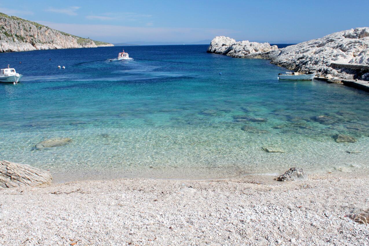 La spiaggia più vicina - Casa vacanze con parcheggio Baia Zarace (Dubovica), Lesina - Hvar