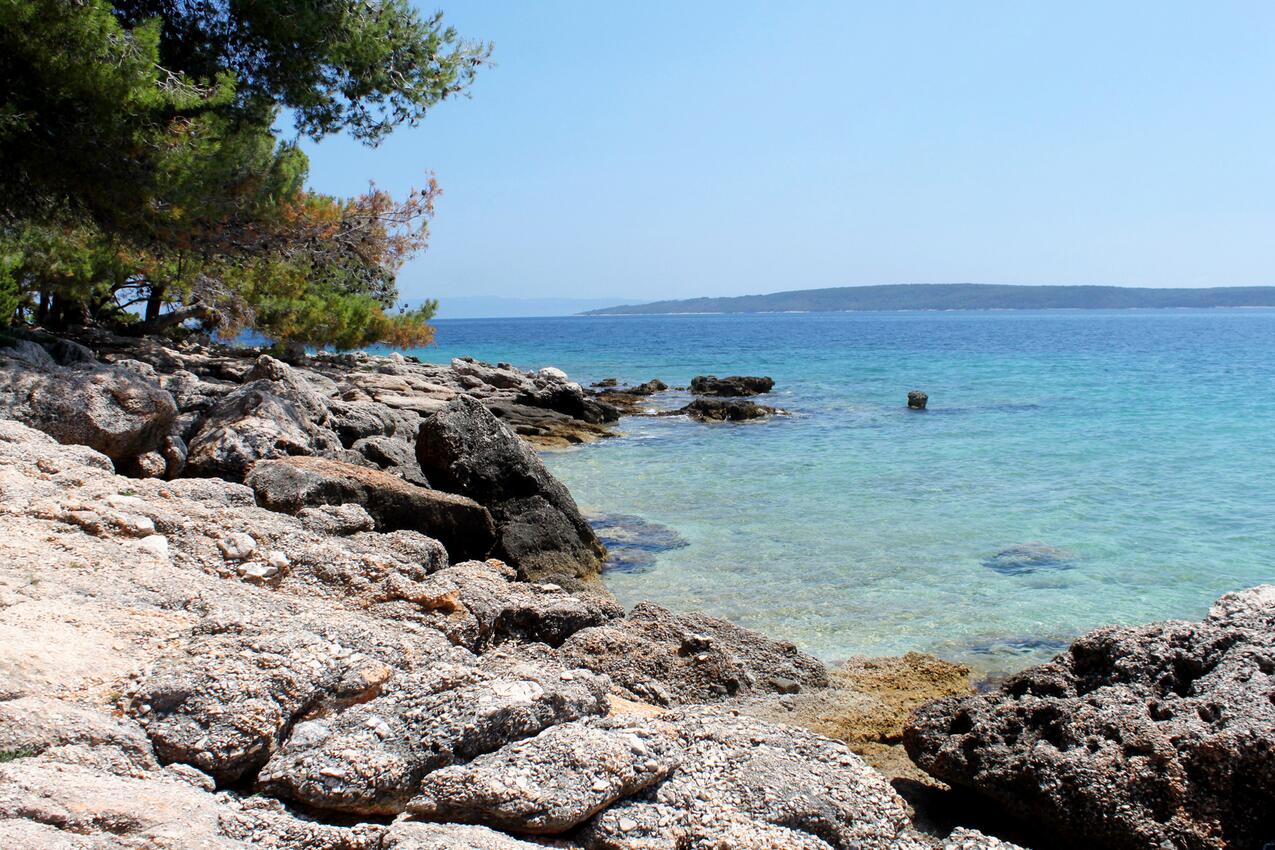 La spiaggia più vicina - Appartamenti accanto al mare Zavala, Lesina - Hvar