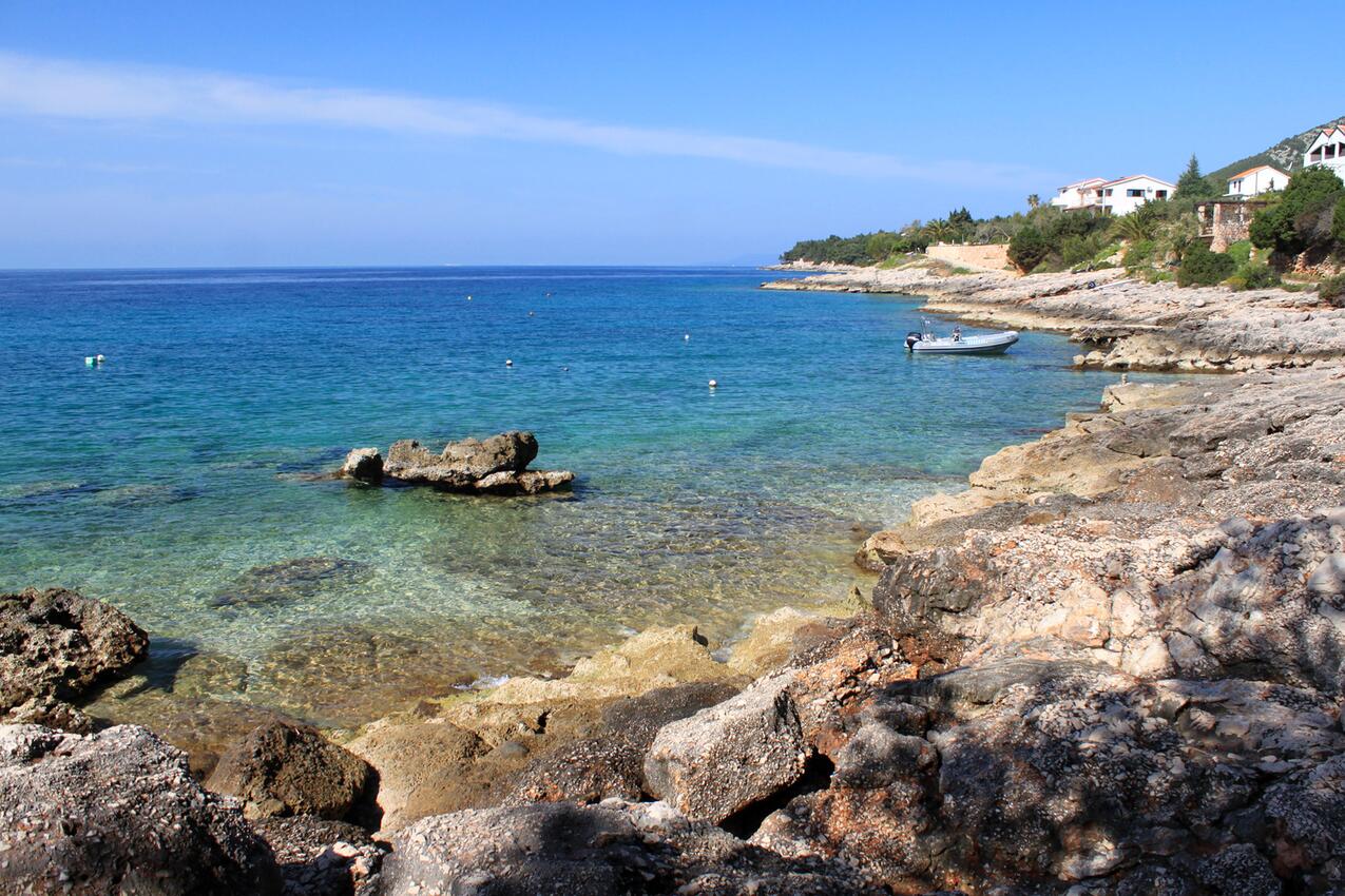 La spiaggia più vicina - Appartamenti accanto al mare Zavala, Lesina - Hvar