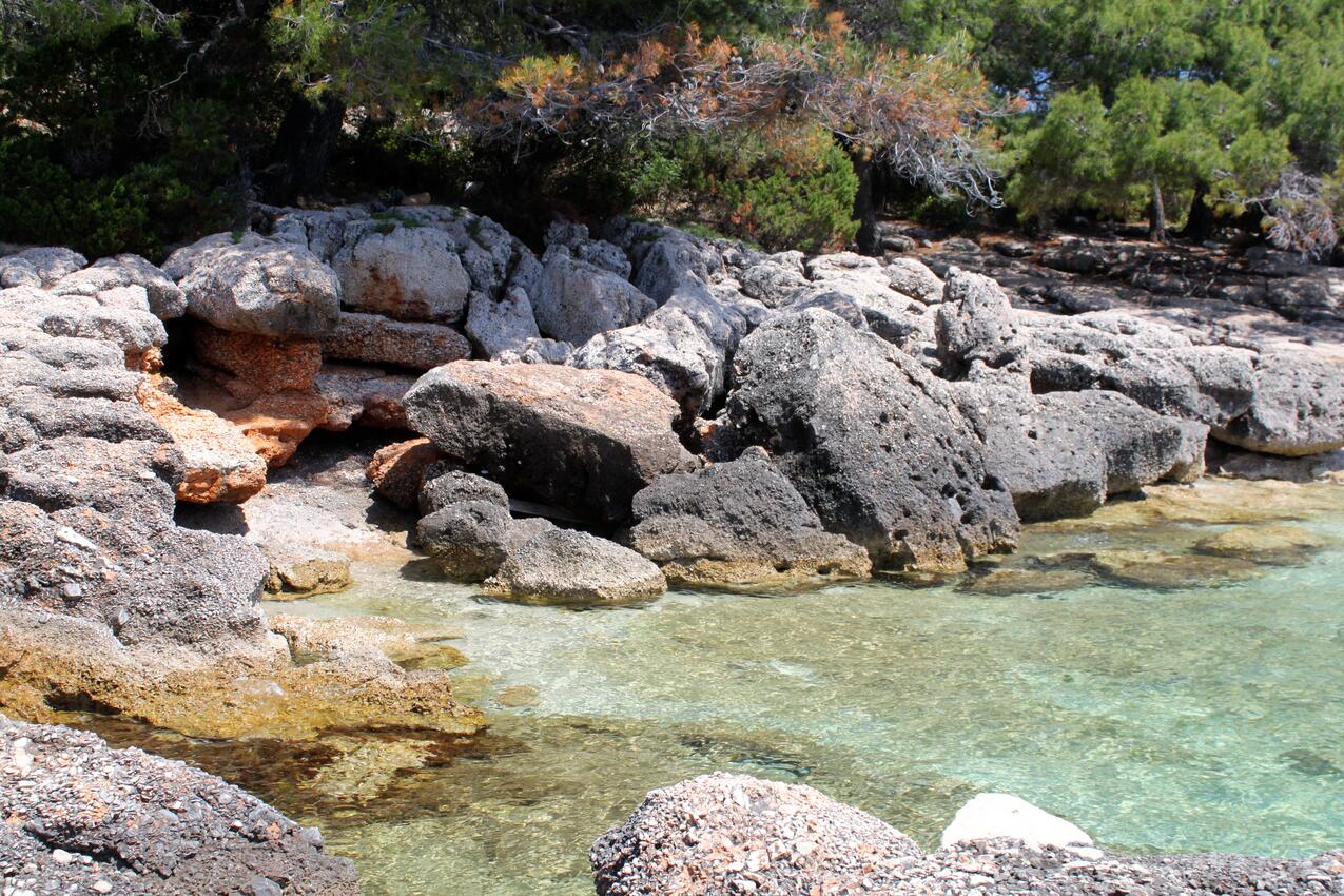 La spiaggia più vicina - Appartamenti accanto al mare Zavala, Lesina - Hvar